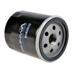 Sunwa oljefilter D-003: Harley-Davidson, svart